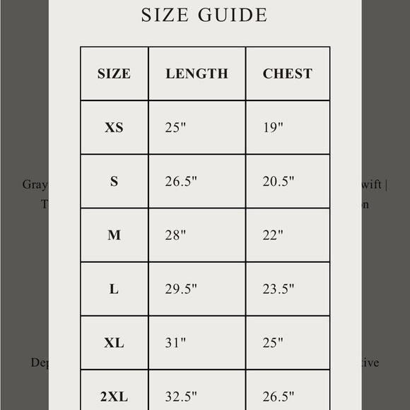 NEW Taylor Swift The Eras Tour Gray Crewneck - Picture 3 of 3